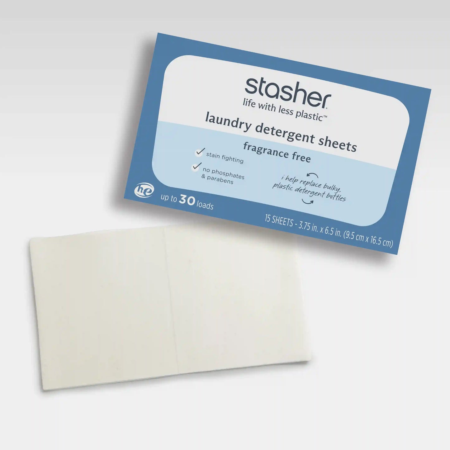 Laundry Starter Kit: Detergent Sheets + Wool Dryer Balls