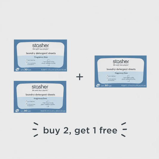 Laundry Detergent Sheets 3-Pack (Buy 2, Get 1 Free)