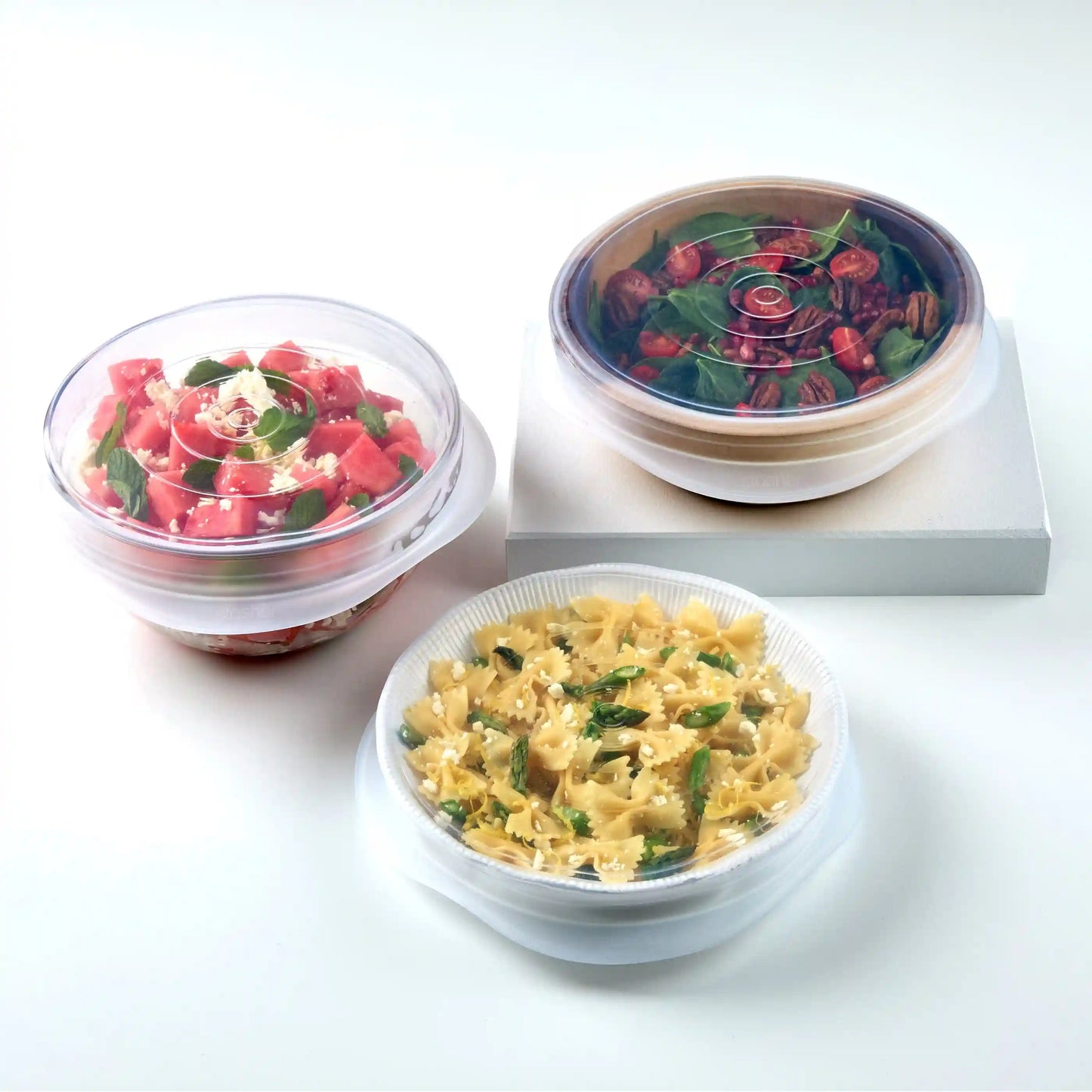 Large Circle Stretch Lids 3-Pack