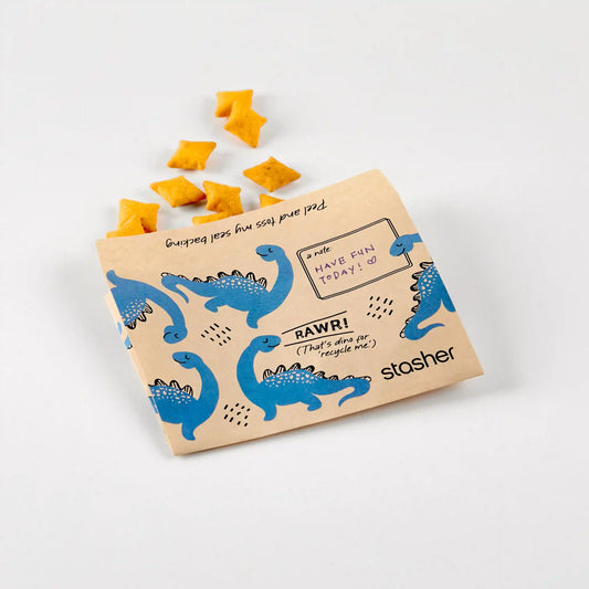 Recyclable Paper Snack Bags 50ct