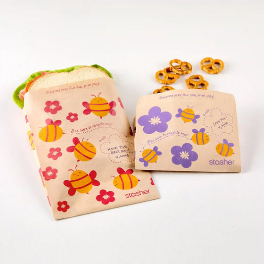 Recyclable Paper Bags 2-Pack 100ct
