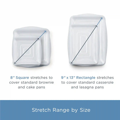 Square 8x8 Stretch Lid